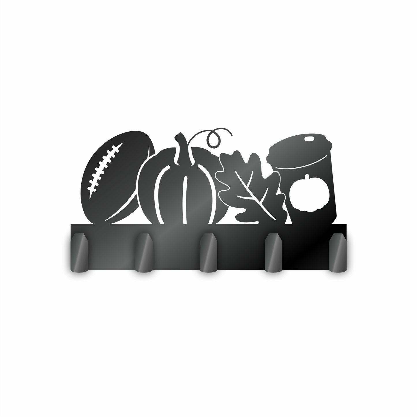 Custom Metal Fall Things Sign with Hooks | 4 Size Options | Up to 30" | 20+ Color Options