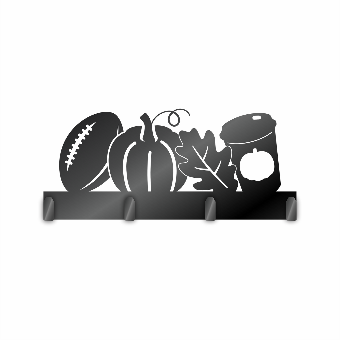 Custom Metal Fall Things Sign with Hooks | 4 Size Options | Up to 30" | 20+ Color Options