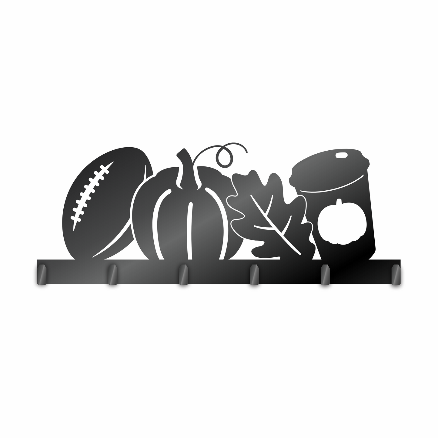Custom Metal Fall Things Sign with Hooks | 4 Size Options | Up to 30" | 20+ Color Options