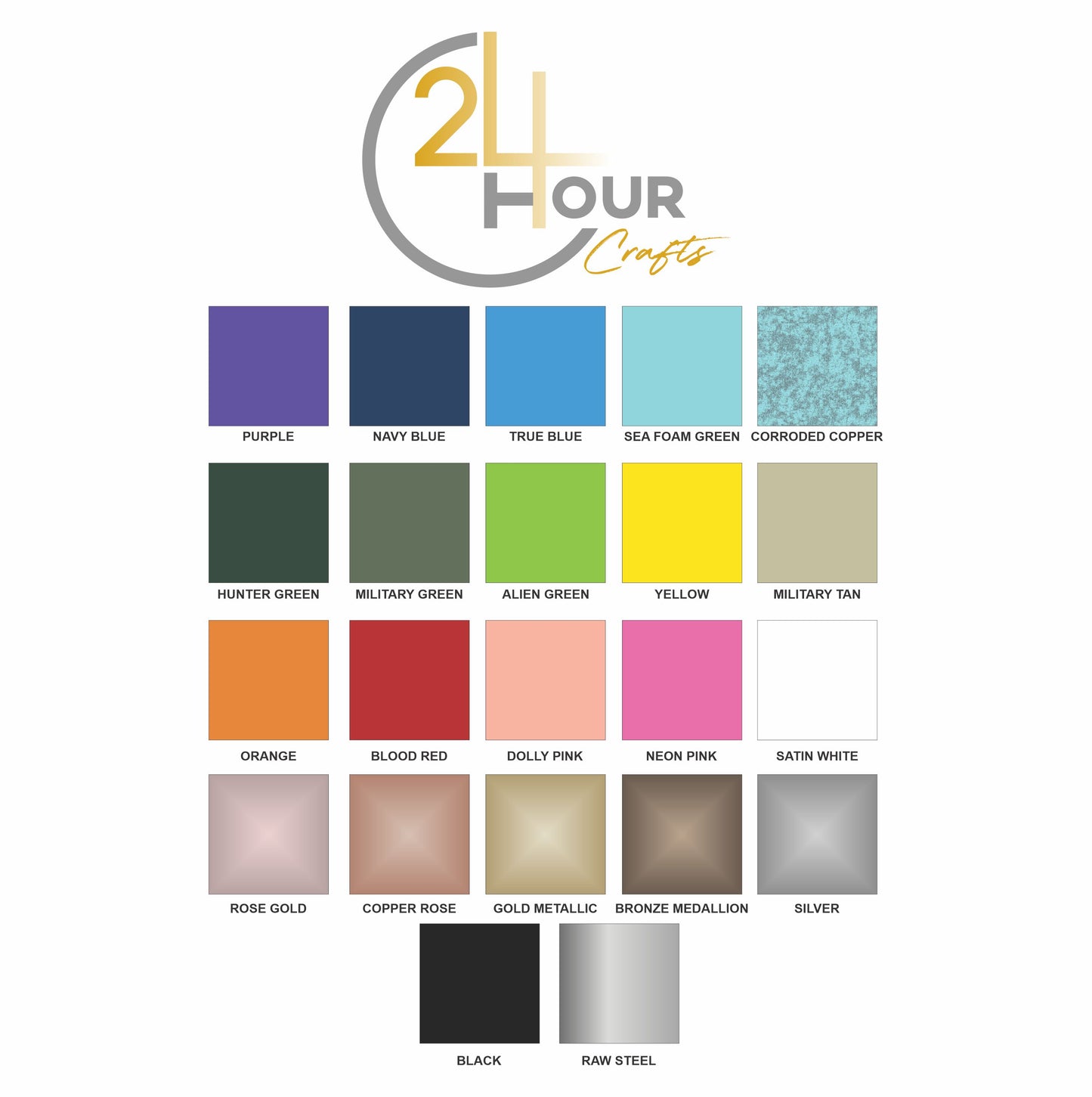 Metal Camper Moon Wall Art | 20+ Color Options