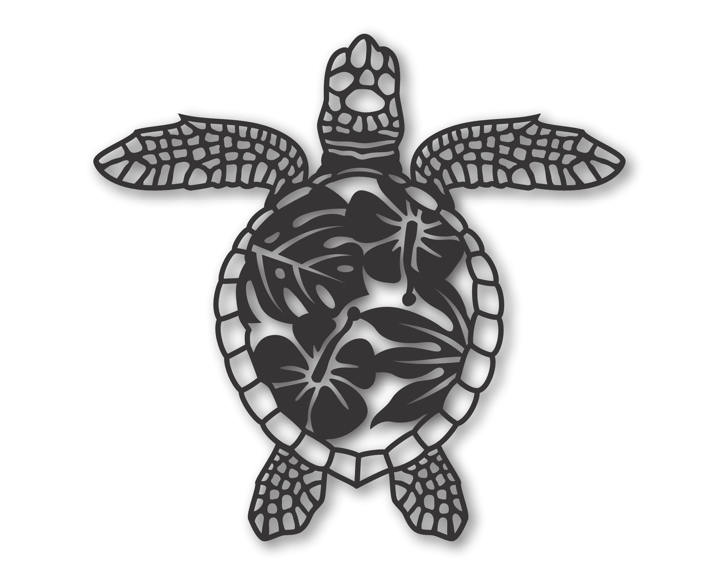Metal Sea Turtle Wall Art | 20+ Color Options