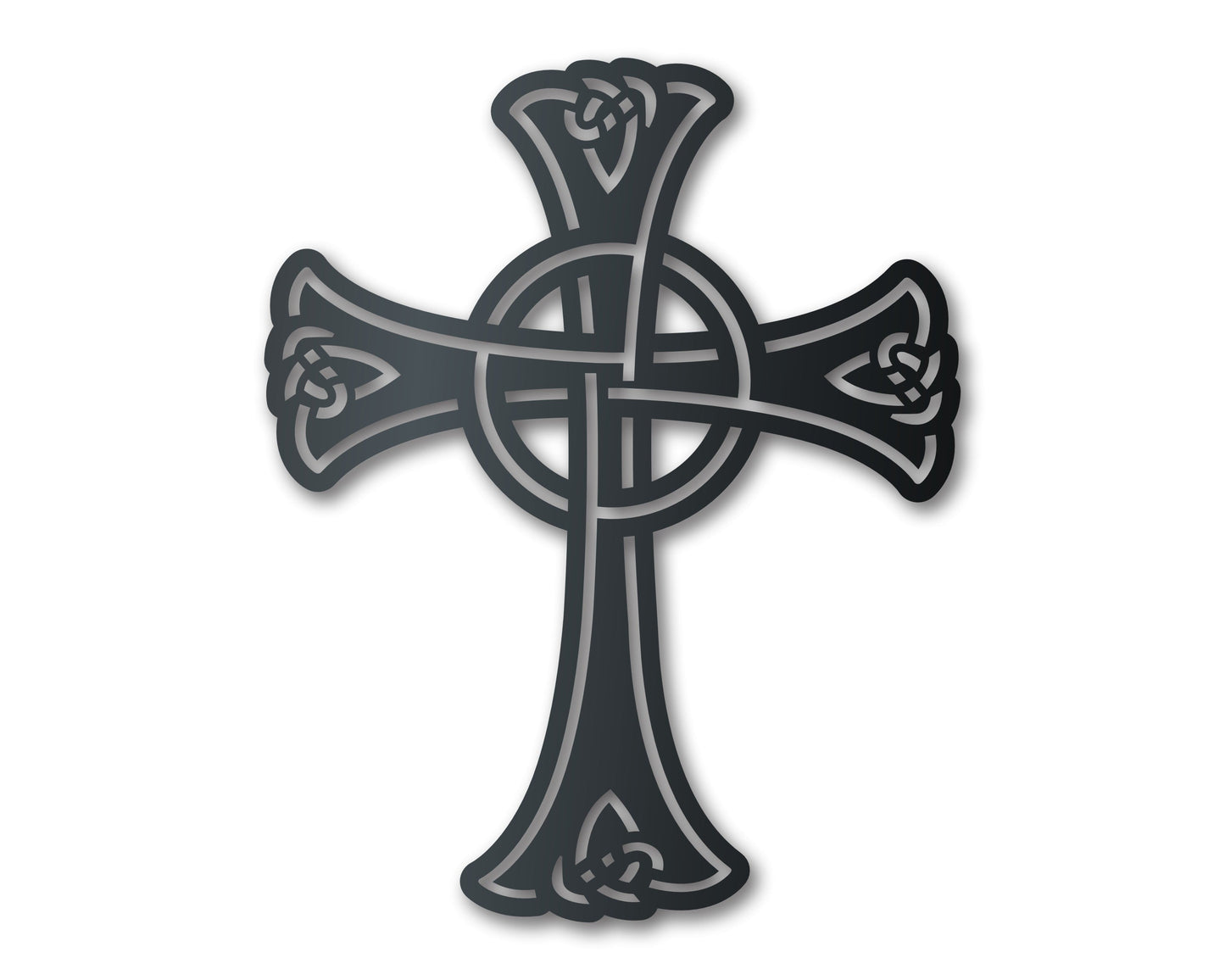 Metal Celtic Cross Wall Art - Metal Cross - 20+ Color Options