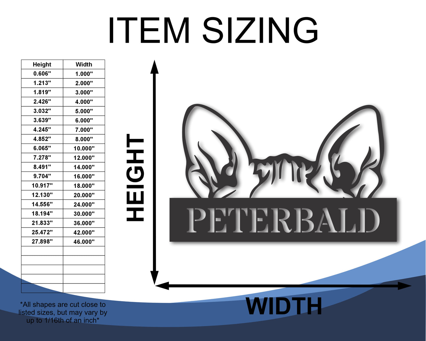 Custom Metal Peterbald Cat Wall Art - Metal Cat Breed Sign - 20+ Color Options - Up to 46"