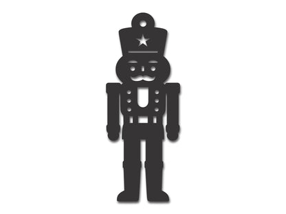 Custom Metal Nutcracker Ornament | 4" to 5" | 20+ Color Options