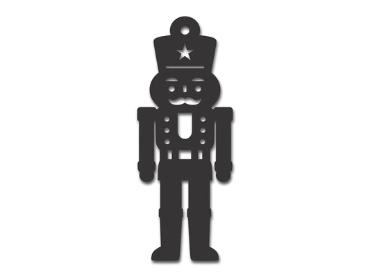 Custom Metal Nutcracker Ornament | 4" to 5" | 20+ Color Options