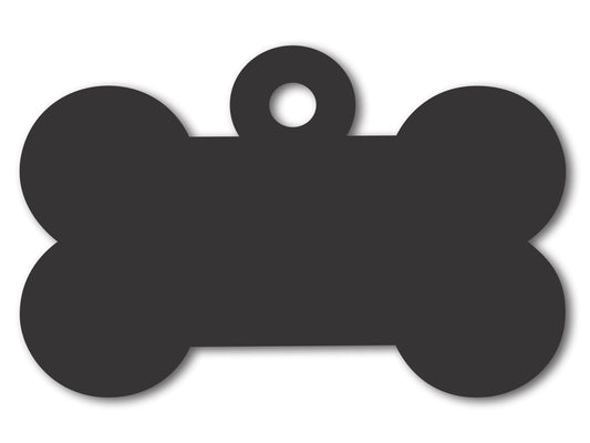 Custom Metal Bone Ornament | 4" to 5" | 20+ Color Options
