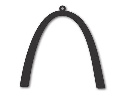 Custom Metal Missouri Arch Ornament | 4" to 5" | State Ornaments | 20+ Color Options