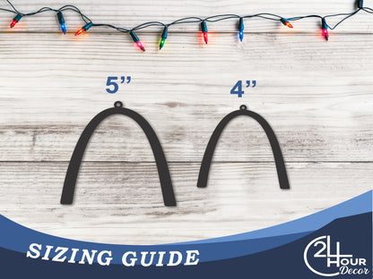 Custom Metal Missouri Arch Ornament | 4" to 5" | State Ornaments | 20+ Color Options