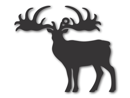Custom Metal Elk Ornament | 4" to 5" | State Ornaments | 20+ Color Options
