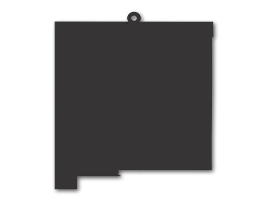 Custom Metal New Mexico State Ornament | 4" to 5" | State Ornaments | 20+ Color Options