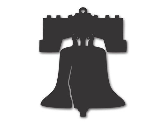Custom Metal Liberty Bell Pennsylvania State Ornament | 4" to 5" | State Ornaments | 20+ Color Options