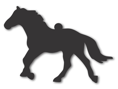 Custom Metal Horse Ornament | 4" to 5" | State Ornaments | 20+ Color Options